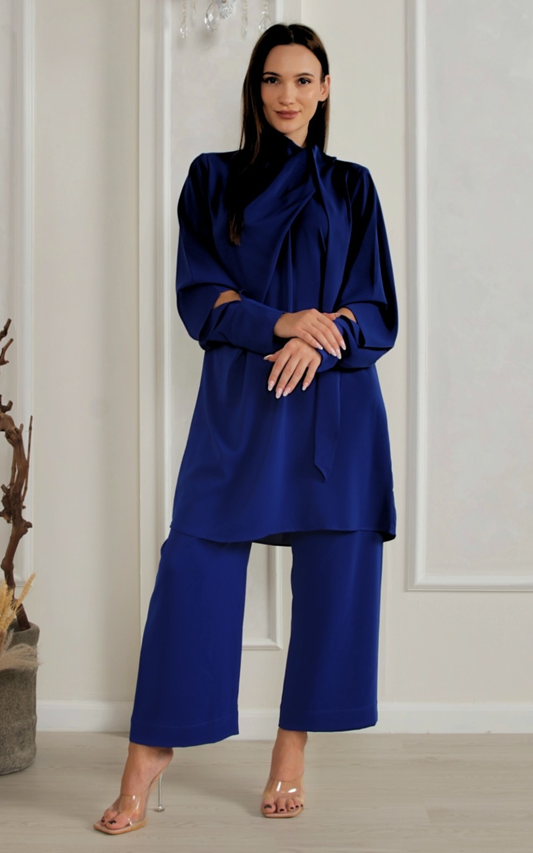 Azra Blue Co-Ord Set