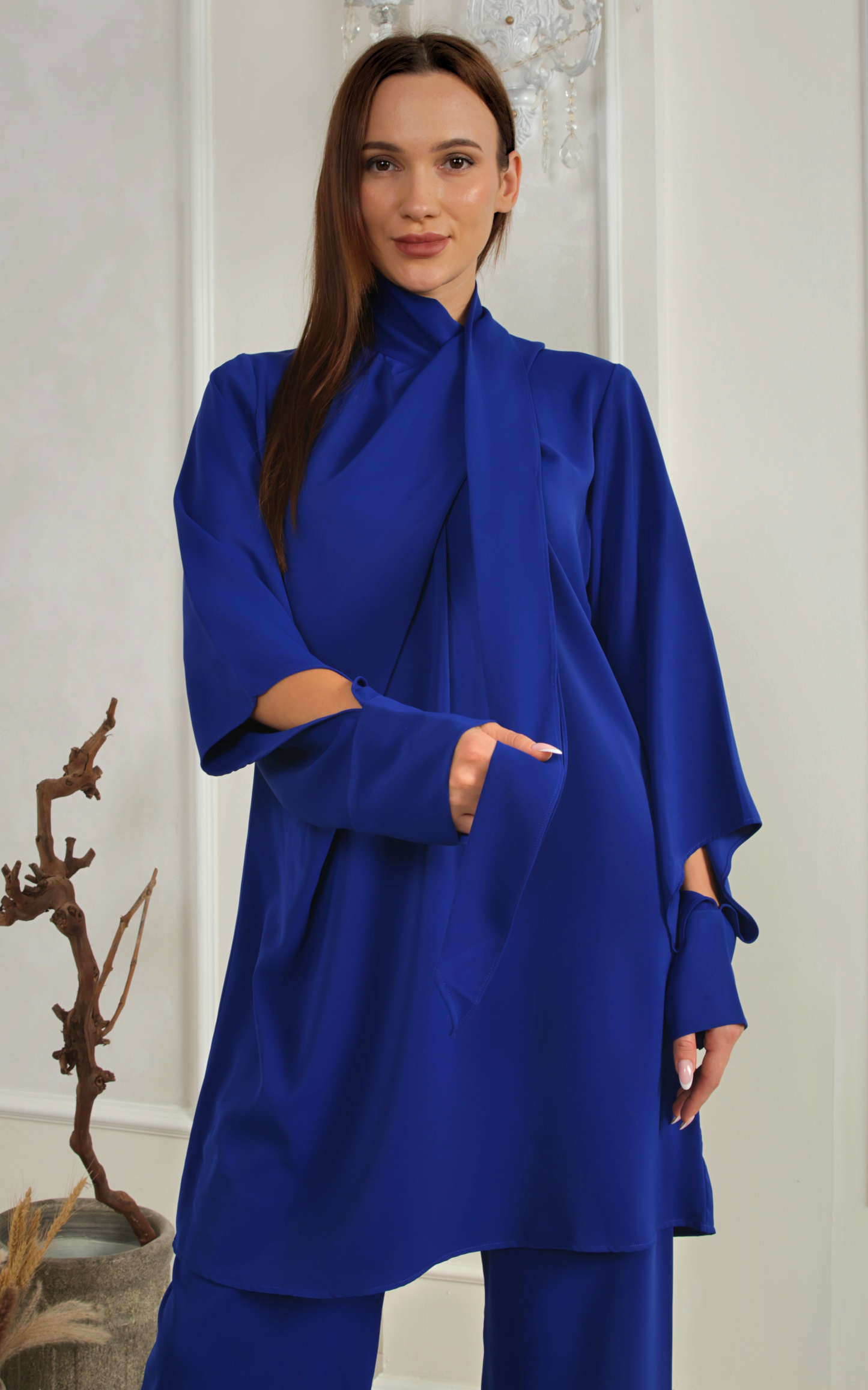 Azra Blue Co-Ord Set