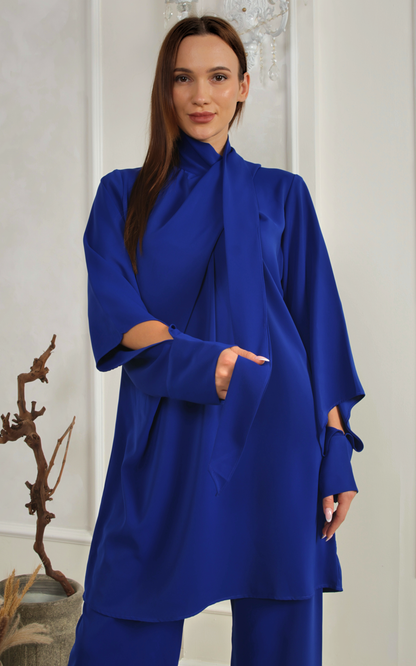 Azra Blue Co-Ord Set