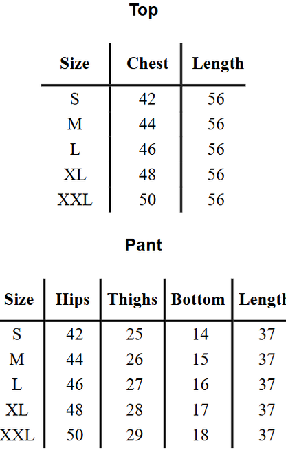 Azure Bloom Kaftan & Pants Set