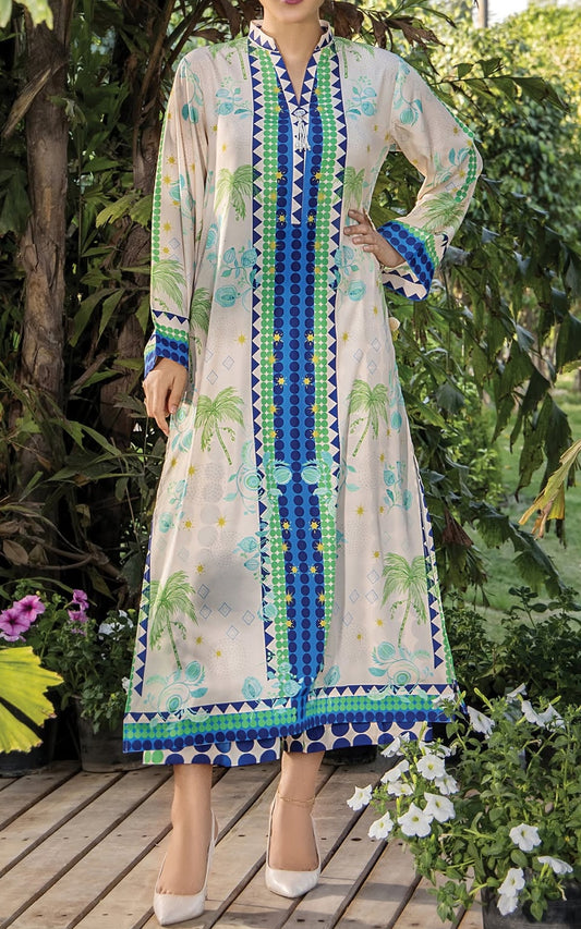 Palm Breeze Swiss Cotton Kaftan Set