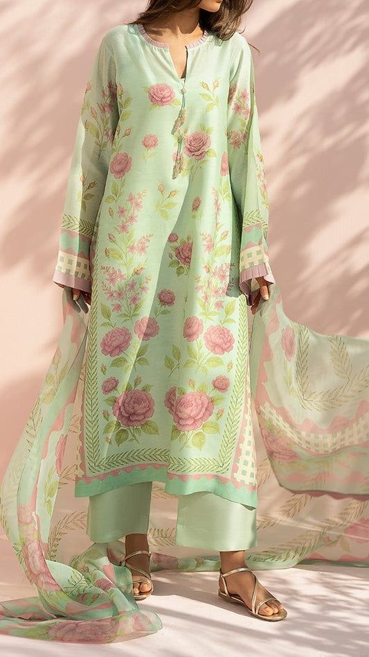 Mint Rose Nova Silk Blend Set