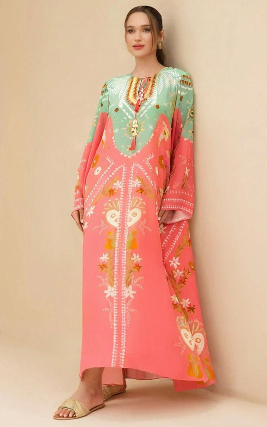 Bloom Rose Kaftan